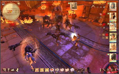 Odpieraj kolejne fale przeciwników (M11, 3), cały czas przeszukując ciała w poszukiwaniu Kryształowych kul - 8. Kazak, Brodzący we Krwi | Zadania główne | Drakensang Phileassons Secret - Drakensang: Phileassons Secret - poradnik do gry