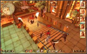 Kiedy znajdziesz się ponownie w TieShiannie zobaczysz jak Tarkath zamyka się razem z księżniczką w Sali Tronowej - 10. Upadek TieShianny | Zadania główne | Drakensang Phileassons Secret - Drakensang: Phileassons Secret - poradnik do gry