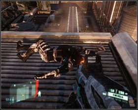 Po zaznaczeniu celu dla lotnictwa walka przeniesie się na dachy budynków ze szklarniami - Nieśmiertelniki (2) | Znajdźki w Crysis 2 - Crysis 2 - poradnik do gry