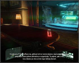 Po przejściu przez bibliotekę, trafisz do wielkiego pomieszczenia, gdzie w specjalnej kapsule umieszczone są zwłoki Jacoba Hargreavea - Pamiątki z Nowego Jorku (2) | Znajdźki w Crysis 2 - Crysis 2 - poradnik do gry