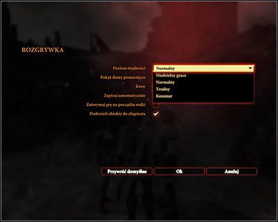 Nie jest na szczęście tak, że raz podjętej decyzji o wyborze poziomu trudności należy trzymać się przez całą kampanię - Utworzenie nowej postaci w Dragon Age II | Rozwój postaci - Dragon Age II - poradnik do gry