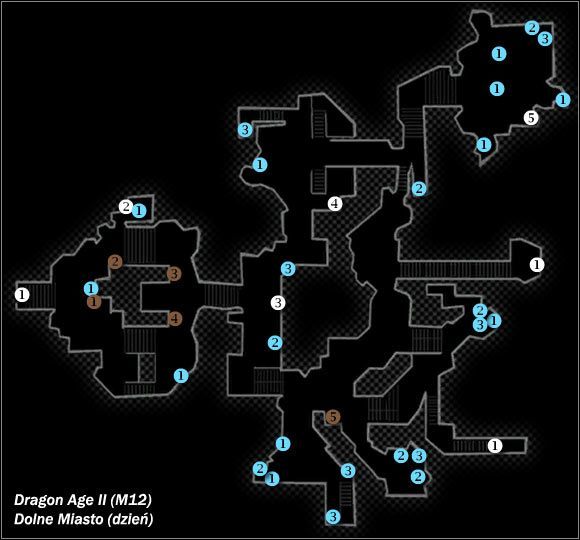 Typ lokacji: otwarta - M12- Dolne Miasto (dzień) | Mapy świata w Dragon Age II - Dragon Age II - poradnik do gry