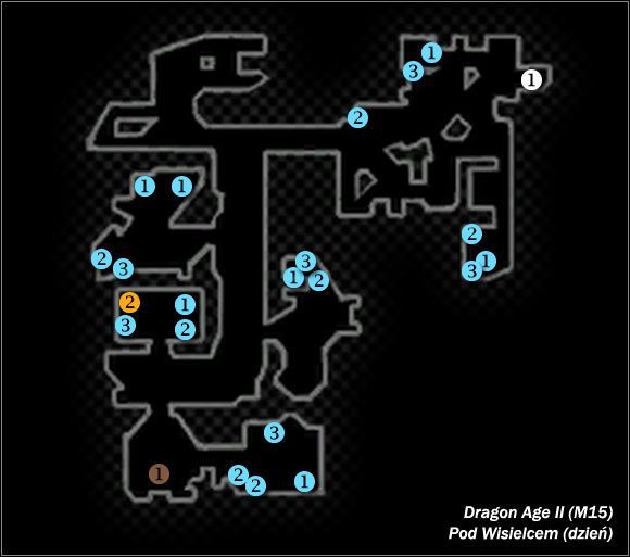 Typ lokacji: otwarta - M15; M16- Pod Wisielcem (dzień i noc) | Mapy świata w Dragon Age II - Dragon Age II - poradnik do gry