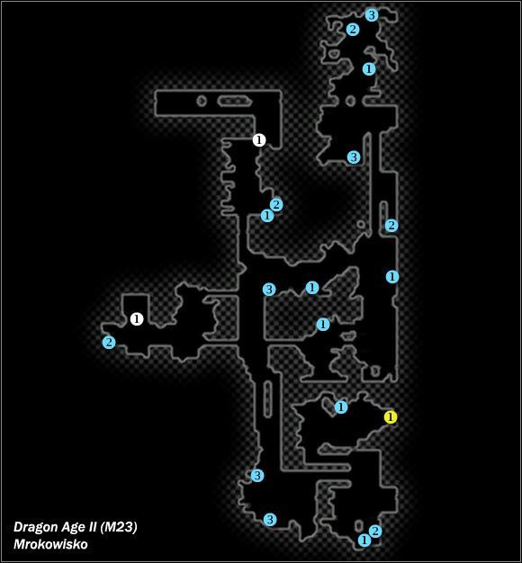 Typ lokacji: otwarta - M23- Mrokowisko | Mapy świata w Dragon Age II - Dragon Age II - poradnik do gry