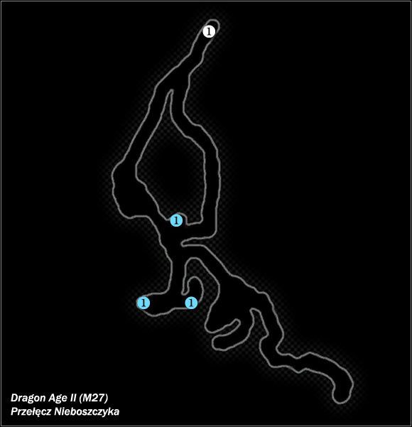 Typ lokacji: zamknięta - M26; M27- Jaskinie pod Rozdartym Grzbietem i Przełęcz Nieboszczyka | Mapy świata - Dragon Age II - poradnik do gry
