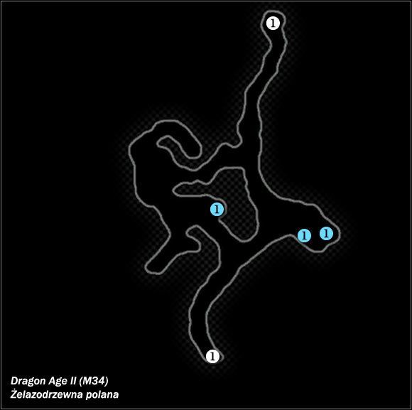 Typ lokacji: zamknięta - M34; M35- Żelazodrzewna polana i Prywatny dok Arthuris | Mapy świata - Dragon Age II - poradnik do gry