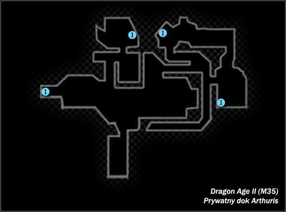 Typ lokacji: zamknięta - M34; M35- Żelazodrzewna polana i Prywatny dok Arthuris | Mapy świata - Dragon Age II - poradnik do gry