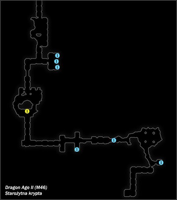 Typ lokacji: zamknięta - M46; M47- Starożytna krypta i Zaułek | Mapy świata w Dragon Age II - Dragon Age II - poradnik do gry