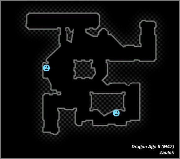 Typ lokacji: zamknięta - M46; M47- Starożytna krypta i Zaułek | Mapy świata w Dragon Age II - Dragon Age II - poradnik do gry