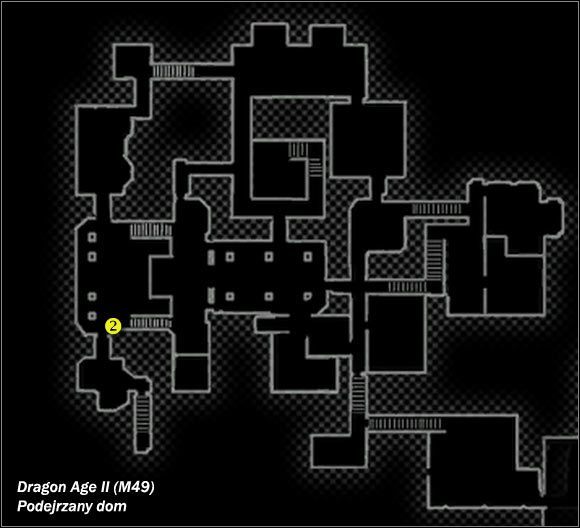 Typ lokacji: zamknięta - M48; M49- Zapuszczony zaułek i Podejrzany dom | Mapy świata w Dragon Age II - Dragon Age II - poradnik do gry