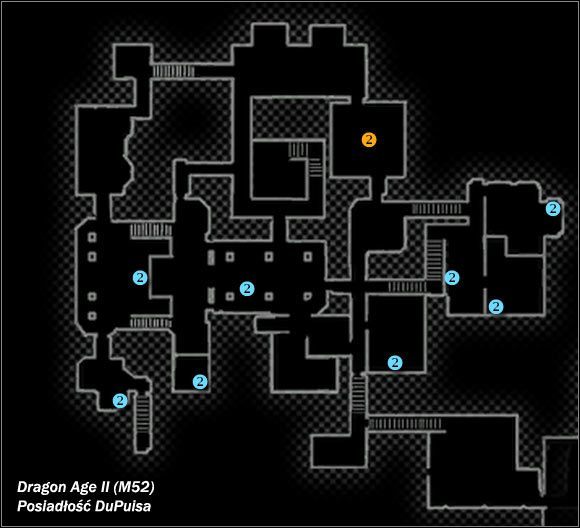 Typ lokacji: zamknięta - M52; M53- Posiadłość DuPuisa i Ślepa uliczka | Mapy świata w Dragon Age II - Dragon Age II - poradnik do gry
