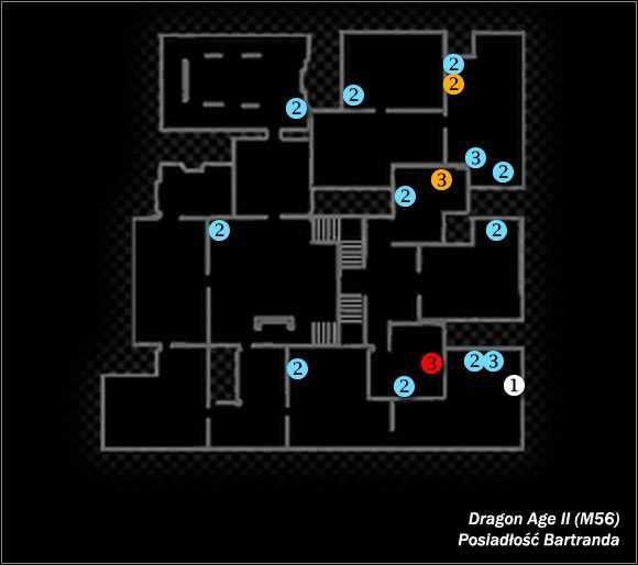 Typ lokacji: zamknięta - M56; M57- Posiadłość Bartranda i Opuszczony thaig | Mapy świata w Dragon Age II - Dragon Age II - poradnik do gry