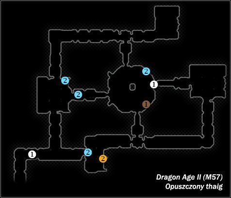Typ lokacji: otwarta - M56; M57- Posiadłość Bartranda i Opuszczony thaig | Mapy świata w Dragon Age II - Dragon Age II - poradnik do gry
