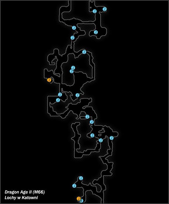 Typ lokacji: zamknięta - M66; M67- Lochy w Katowni i Zapomniane leże | Mapy świata w Dragon Age II - Dragon Age II - poradnik do gry