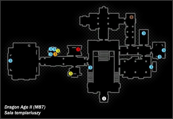 Typ lokacji: otwarta - M86; M87- Kloaka i Sala templariuszy | Mapy świata w Dragon Age II - Dragon Age II - poradnik do gry