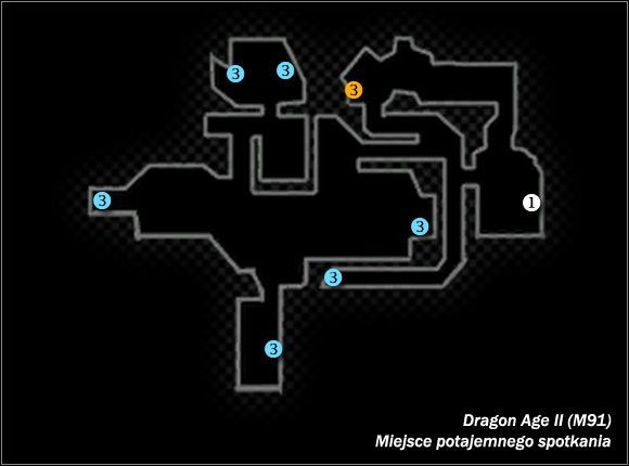 Typ lokacji: zamknięta - M90; M91- Kres Pychy i Miejsce potajemnego spotkania | Mapy świata - Dragon Age II - poradnik do gry
