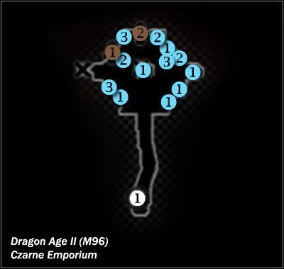 Typ lokacji: otwarta - M96; M97- Czarne Emporium i Posiadłość Harimannów | Mapy świata w Dragon Age II - Dragon Age II - poradnik do gry