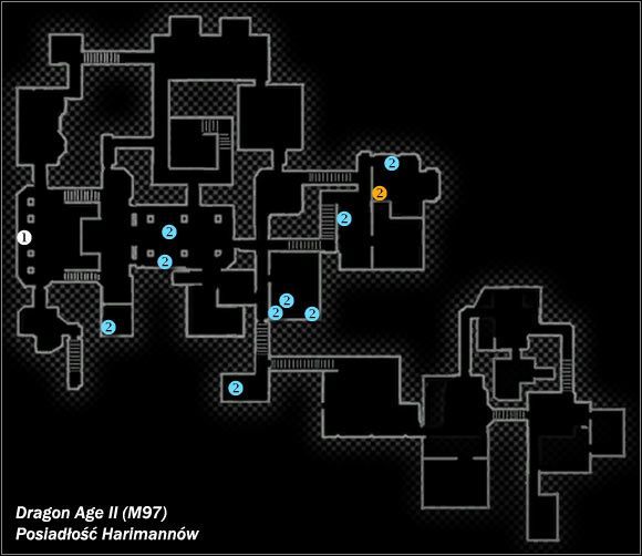 Typ lokacji: zamknięta - M96; M97- Czarne Emporium i Posiadłość Harimannów | Mapy świata w Dragon Age II - Dragon Age II - poradnik do gry