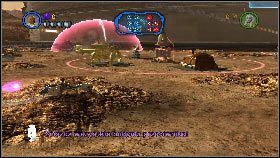 Twoim zadaniem będzie zniszczenie kilku baz przeciwnika, znajdujących się na wschodzie - Hrabia Dooku (1) | Tryb fabularny | LEGO Star Wars III The Clone Wars - LEGO Star Wars III: The Clone Wars - poradnik do gry