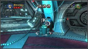 Udaj się korytarzem do kolejnego pomieszczenia i ponownie uporaj się z rywalami [1] - Generał Grievous (1) | Tryb fabularny | LEGO Star Wars III The Clone Wars - LEGO Star Wars III: The Clone Wars - poradnik do gry