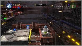 Użyj mocy Jedi, aby podnieść R2-D2 i przenieść go na platformę w głębi ekranu [1] - Generał Grievous (3) | Tryb fabularny | LEGO Star Wars III The Clone Wars - LEGO Star Wars III: The Clone Wars - poradnik do gry