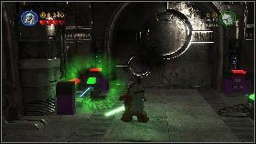 Po animacji dotrzesz do długiego korytarza [1] - Generał Grievous (5) | Tryb fabularny | LEGO Star Wars III The Clone Wars - LEGO Star Wars III: The Clone Wars - poradnik do gry