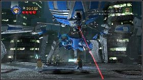 Po ułożeniu wszystkich zacznij po nich wskakiwać na górę [1] - Asajj Ventress (1) | Tryb fabularny | LEGO Star Wars III The Clone Wars - LEGO Star Wars III: The Clone Wars - poradnik do gry