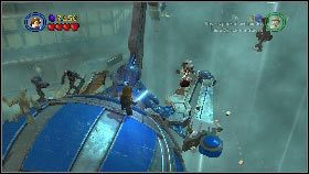 Po pozbawieniu robota odnóży wskocz na kopułę [1] - Asajj Ventress (1) | Tryb fabularny | LEGO Star Wars III The Clone Wars - LEGO Star Wars III: The Clone Wars - poradnik do gry