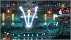 Czeka cię tutaj pierwszy pojedynek z bossem - Asajj Ventress (3) | Tryb fabularny | LEGO Star Wars III The Clone Wars - LEGO Star Wars III: The Clone Wars - poradnik do gry