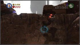 Następnie zniszcz bazooką pomarańczowe kamienie blokujące kręte kanały [1] - Asajj Ventress (5) | Tryb fabularny | LEGO Star Wars III The Clone Wars - LEGO Star Wars III: The Clone Wars - poradnik do gry