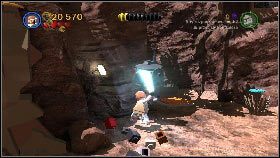 Na placu rozpraw się z przeciwnikami i podejdź do zablokowanego przejścia znajdującego się na prawo od drzwi pośrodku areny - Asajj Ventress (5) | Tryb fabularny | LEGO Star Wars III The Clone Wars - LEGO Star Wars III: The Clone Wars - poradnik do gry