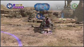 Przejdź pod osłoną i wyłącz ją przy pomocy dźwigni [1] - Asajj Ventress (5) | Tryb fabularny | LEGO Star Wars III The Clone Wars - LEGO Star Wars III: The Clone Wars - poradnik do gry