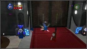 Po wylądowaniu zmień postać na Robonino i skieruj się do wrót na północy - Wstęp; Kryzys zakładników | Etapy specjalne | LEGO Star Wars III The Clone Wars - LEGO Star Wars III: The Clone Wars - poradnik do gry