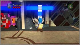 Wróc teraz na korytarz i idź dalej w prawo [1] - Wstęp; Kryzys zakładników | Etapy specjalne | LEGO Star Wars III The Clone Wars - LEGO Star Wars III: The Clone Wars - poradnik do gry