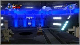 Materiał na dwa kolejne zdobędziesz wysadzając srebrne rury z obu stron pomieszczeni - Wstęp; Kryzys zakładników | Etapy specjalne | LEGO Star Wars III The Clone Wars - LEGO Star Wars III: The Clone Wars - poradnik do gry