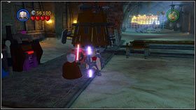 Otworzysz w ten sposób wrota prowadzące do garażu [1] - Zamek zagłady | Etapy specjalne | LEGO Star Wars III The Clone Wars - LEGO Star Wars III: The Clone Wars - poradnik do gry