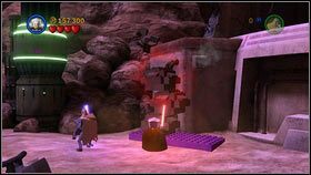 Zejdź teraz ze ścigacza i idź dalej na wschód - Zamek zagłady | Etapy specjalne | LEGO Star Wars III The Clone Wars - LEGO Star Wars III: The Clone Wars - poradnik do gry