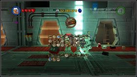 Odblokowanie tego klocka będzie wymagało wielu różny bohaterów - Statek Republiki (2) | Czerwone i złote klocki - LEGO Star Wars III: The Clone Wars - poradnik do gry