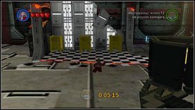 Obleć go od wschodu, a pojawi się sekretne lądowisko na szczycie statku [1] - Misje łowców nagród (1) | Etapy specjalne | LEGO Star Wars III The Clone Wars - LEGO Star Wars III: The Clone Wars - poradnik do gry