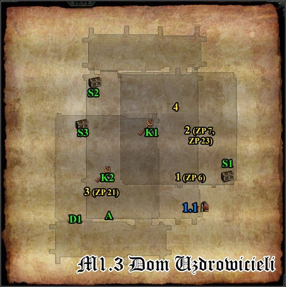 1 - M1.2; M1.3 - Ministerstwo i Dom uzdrowicieli | Mapy - Divinity II: Flames of Vengeance - poradnik do gry