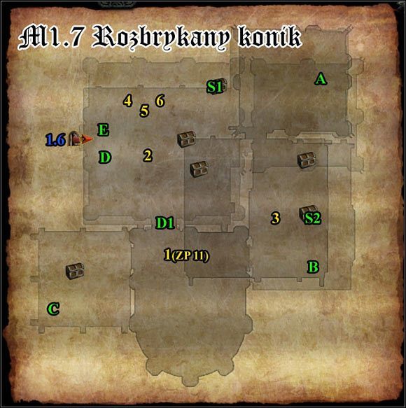 1 - M1.7; M1.8 - Rozbrykany Konik i Rezydencja Luksuriusza | Mapy - Divinity II: Flames of Vengeance - poradnik do gry