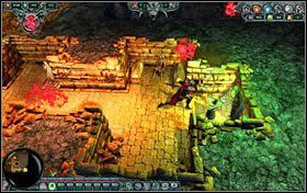 Zabijamy zwierzęta-wartowników i za pomocą opcji Convert pentagram zyskujemy kolejny pentagram, który powiększa nasz zasięg - Misja 2 - Yum-Yumville | Opis przejścia Dungeons - Dungeons - poradnik do gry