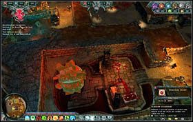 Po zdewastowaniu pomieszczenia nagle pojawia się Magnus Pollenpicker ze swoim strażnikiem - Misja 3 - Pleasant Creek | Opis przejścia Dungeons - Dungeons - poradnik do gry
