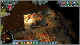 Poruszamy się w okolice ostatniej komnaty, zlokalizowanej tuż przy południowej bramie (mapa, punkt 5) - Misja 6 - Laughtown Everglad | Opis przejścia Dungeons - Dungeons - poradnik do gry