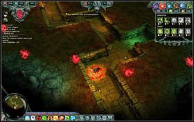 Z tej komnaty do naszego celu jest już tylko rzut beretem - przekopujemy króciutki odcinek i łączymy nasze włości z korytarzem (mapa, punkt 5) - Misja 9 - Cuddleton | Opis przejścia Dungeons - Dungeons - poradnik do gry