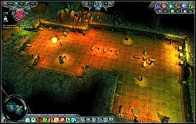 Idziemy na zachód - trafiamy do klasztornej kuźni (mapa, punkt 5) - Misja 10 - Neverevil Mountain | Opis przejścia Dungeons - Dungeons - poradnik do gry