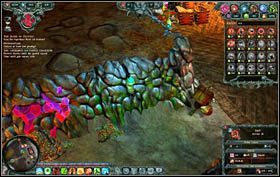 W tym momencie warto zatroszczyć się o ochronę serca - wzywamy strażnika, którym w tej misji jest Ognisty Anioł (Fire Angel) - Misja 14 - Paradise Castle Upon Honeyville River | Opis przejścia Dungeons - Dungeons - poradnik do gry