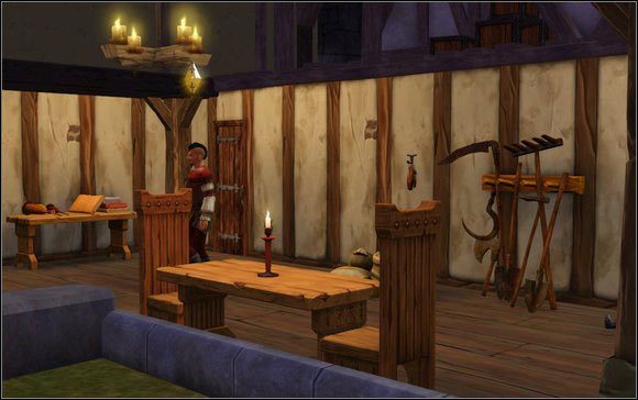 Koszt: 0 PM - Chcemy Ksiąg, Nie Wojny; Czas Wolny; Czeladnik Kowala | Misje - The Sims: Średniowiecze - poradnik do gry