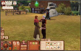 Żeby nasycić Szynszylę klikamy na Kapłana - Ewolucja Szynszyli | Misje w The Sims Średniowiecze - The Sims: Średniowiecze - poradnik do gry