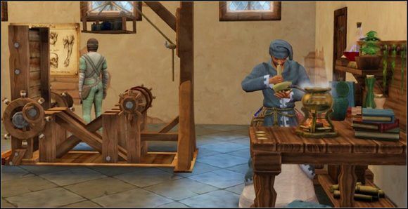 Medyk postanowi zaopatrzyć Wioskę w specyfiki lecznicze - Głodna, godna Jagłódka | Misje w The Sims Średniowiecze - The Sims: Średniowiecze - poradnik do gry